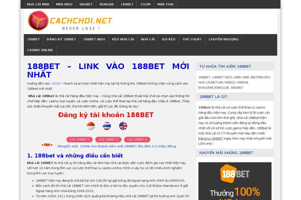 cachchoi.net site used Sportsline-child