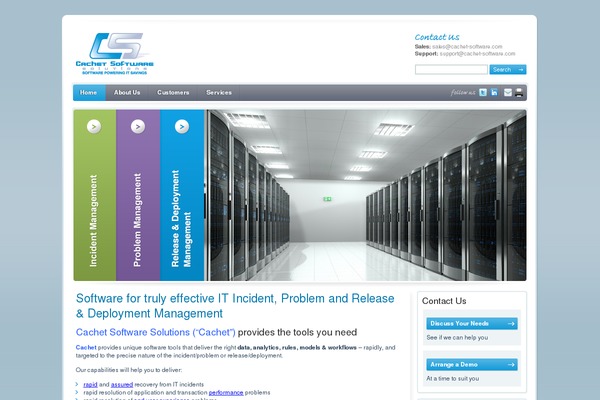 cachet-software.com site used Cachet-software