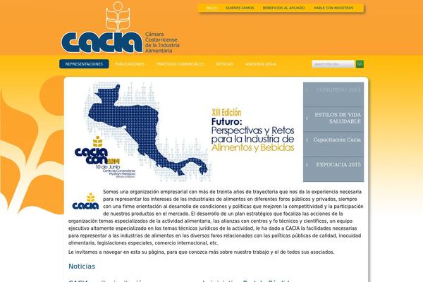 cacia.org site used Horizons
