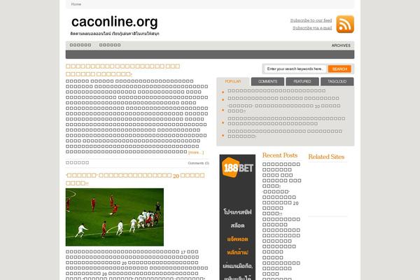 caconline.org site used Newspress