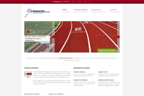 Smartvision theme site design template sample