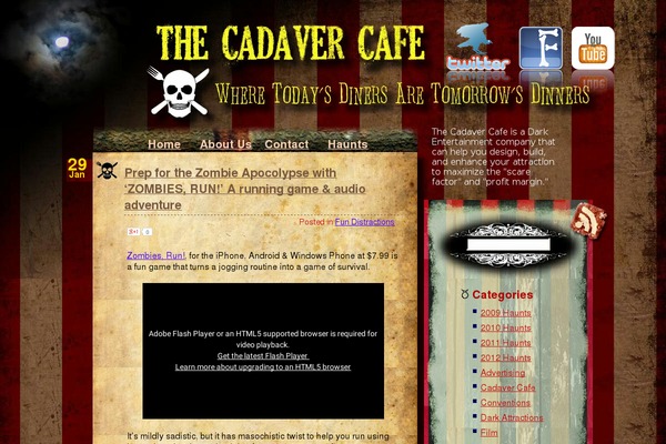 cadavercafe.com site used Cadavercafe