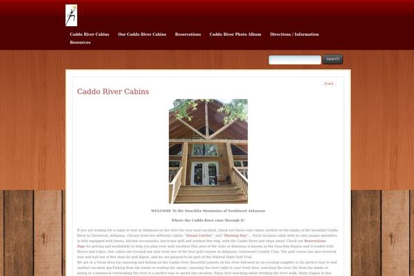 Wooden theme site design template sample