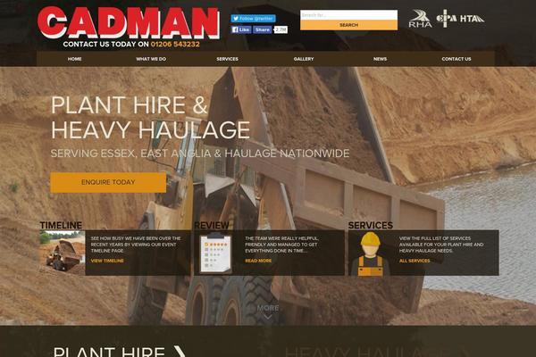 cadmanplant.com site used Cadman_theme