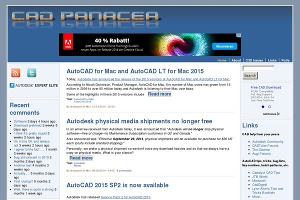 cadpanacea.com site used Maidenhair-premium
