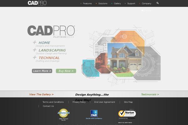 cadpro.com site used Cadpro