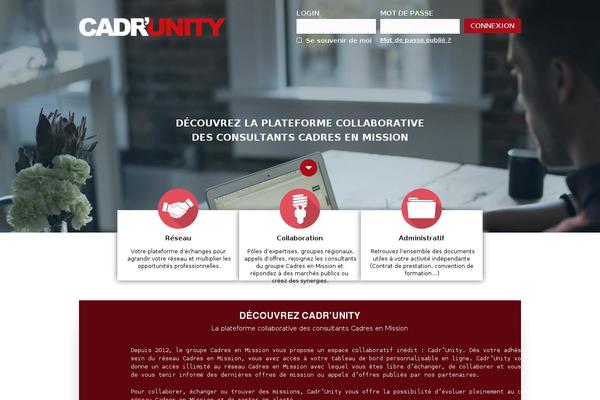 cadrunity.com site used Cadrunity