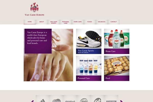 Canvas theme site design template sample