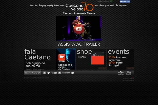 caetanoveloso.com.br site used Caetanoveloso_caetanoveloso