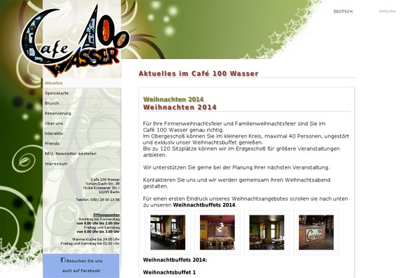 cafe-100-wasser.de site used Cafe-wasser
