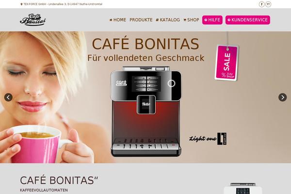 cafe-bonitas.de site used The7