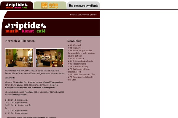 cafe-riptide.de site used Riptide