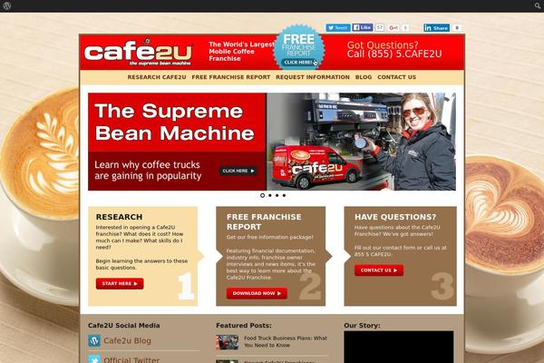 cafe2ufranchise.com site used Cafe2u