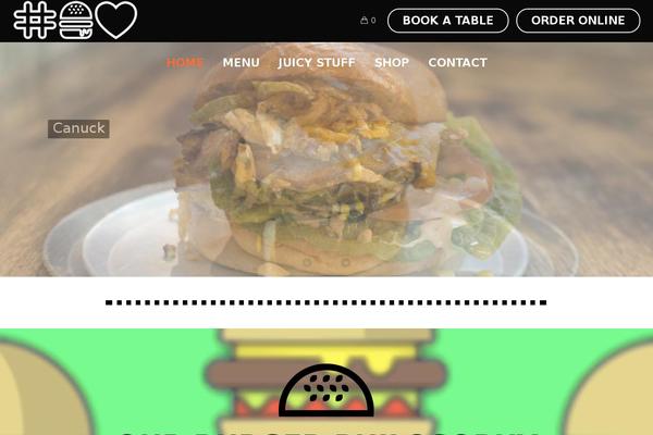 Pizza-restaurant theme site design template sample
