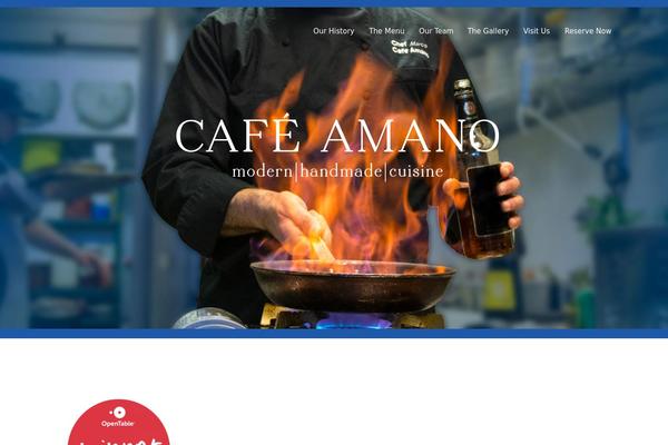 cafeamano.com site used Amano