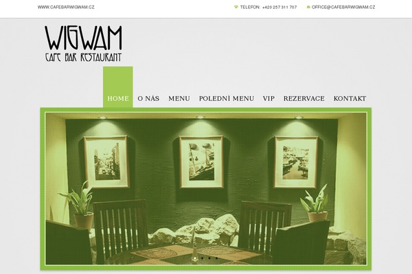 cafebarwigwam.cz site used Wigwam