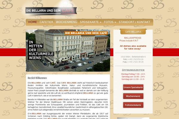 Bellaria theme site design template sample