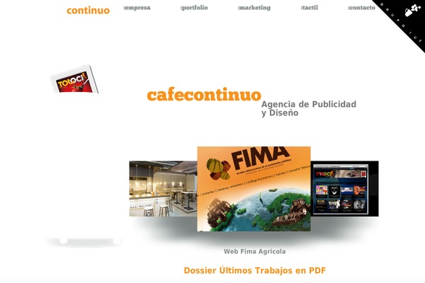 cafecontinuo.com site used Silverslide