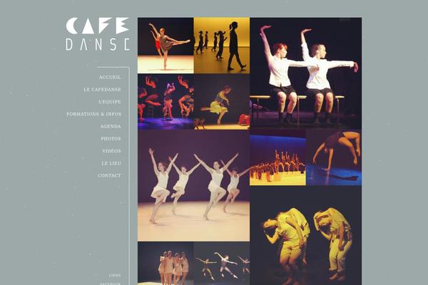 cafedanse.fr site used Twenty Twelve