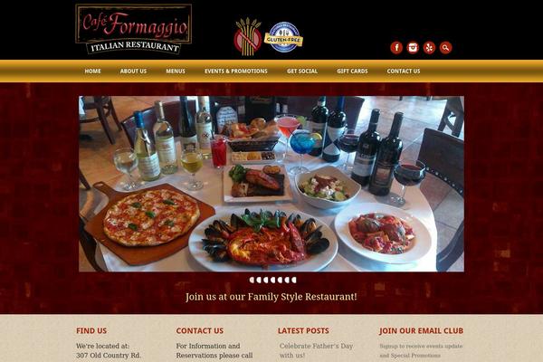 Restaurateur theme site design template sample