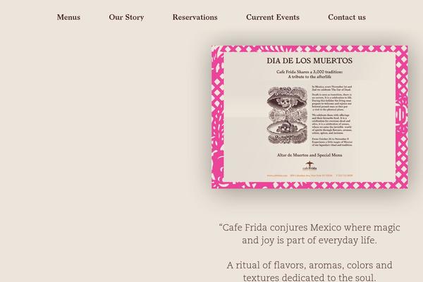 cafefrida.com site used Cafefrida