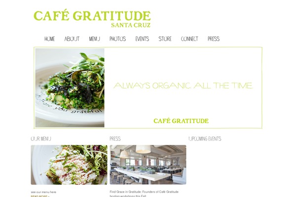 cafegratitudesantacruz.com site used Cafegratitude
