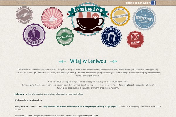 cafeleniwiec.pl site used Leniwiec