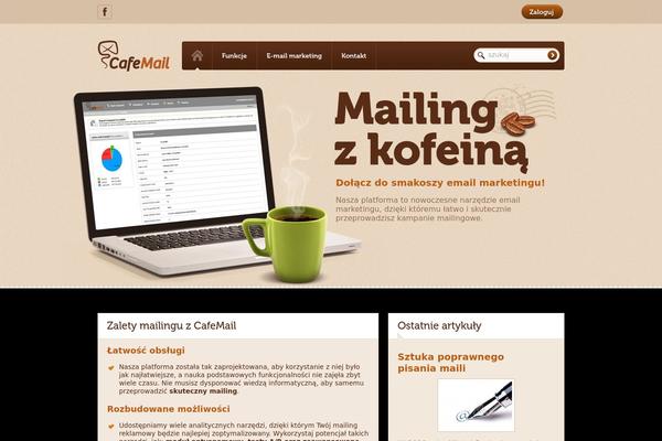 cafemail.pl site used Cafemail