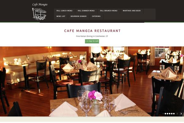 cafemangia.com site used Cookywp
