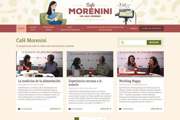 cafemorenini.com site used Ana-moreno