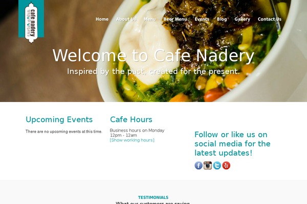 cafenaderyny.com site used Nadery