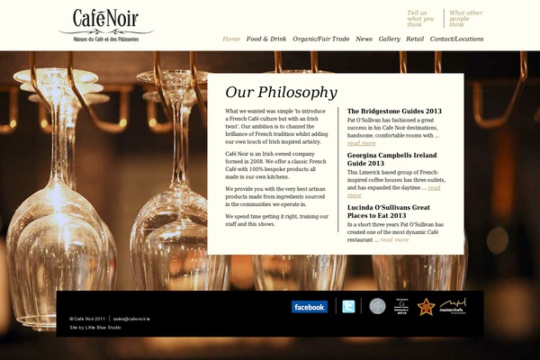 cafenoir.ie site used Starkers