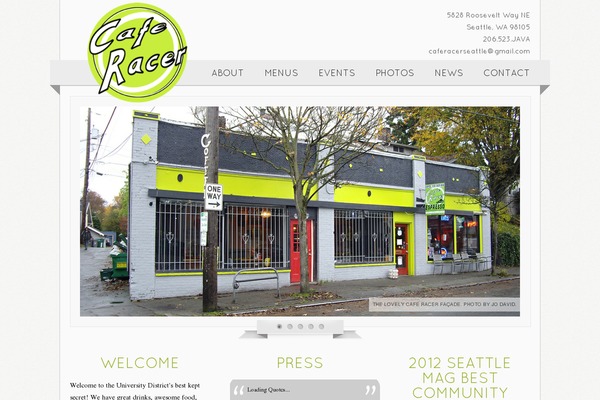 caferacerseattle.com site used Cafe-racer