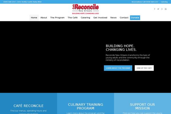 cafereconcile.org site used Cafe-reconcile