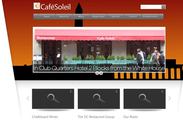 cafesoleildc.com site used Enspire