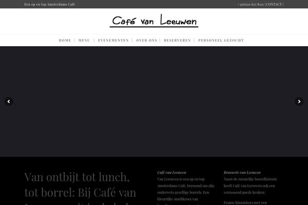 cafevanleeuwen.nl site used Cafevanleeuwen