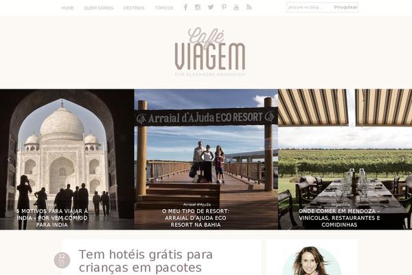 cafeviagem.com site used Cafeviagem