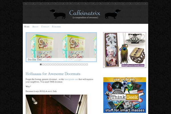 Site using CommentLuv plugin