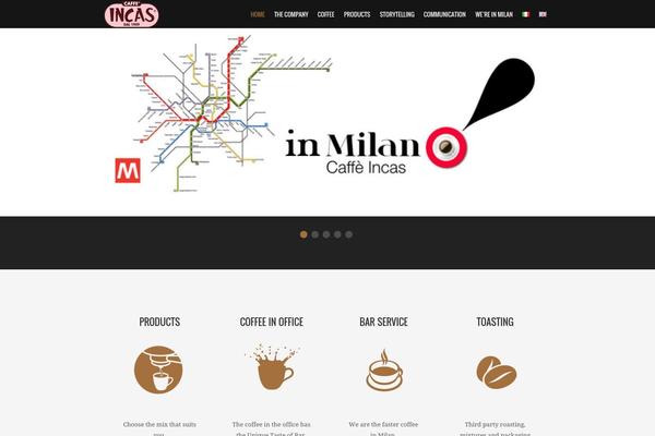 Coffee & Cream theme site design template sample
