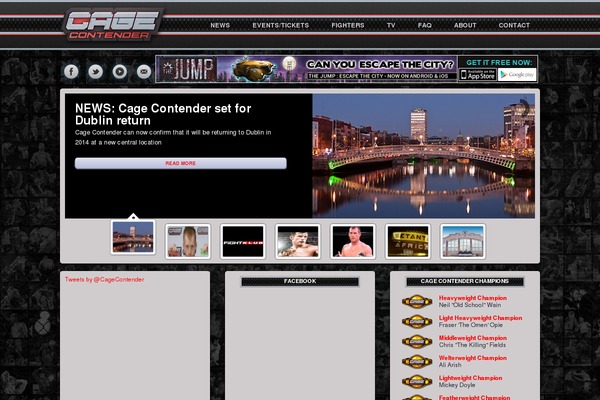 cagecontender.com site used Stylico