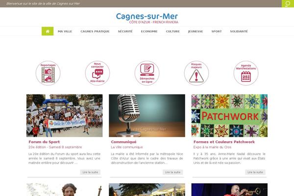 cagnessurmer.fr site used Cagnessurmer