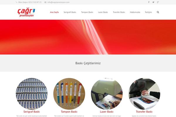 Impreza theme site design template sample