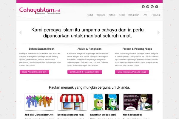 Site using Taqyeem plugin