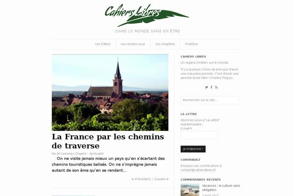 cahierslibres.fr site used Watson-child