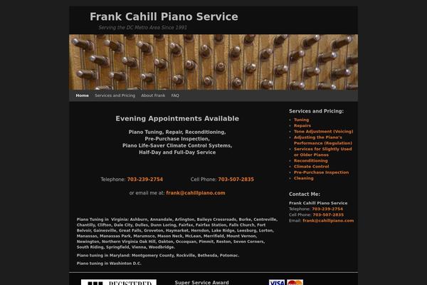 Weaver II theme site design template sample