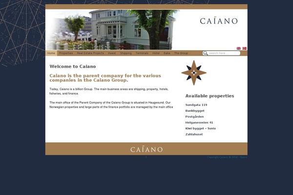 caiano.no site used Caiano