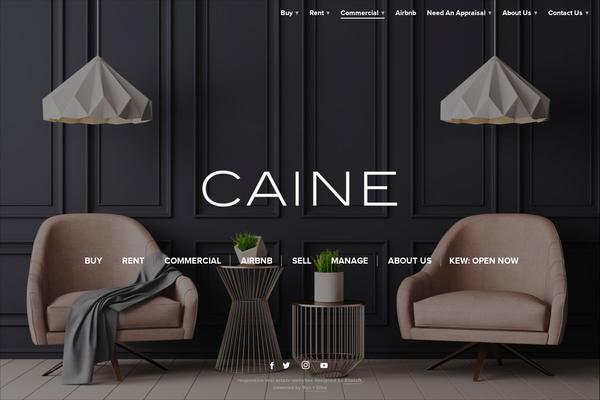 caine.com.au site used Elvina