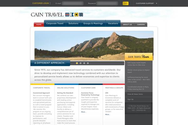 caintravel.com site used Caintravel