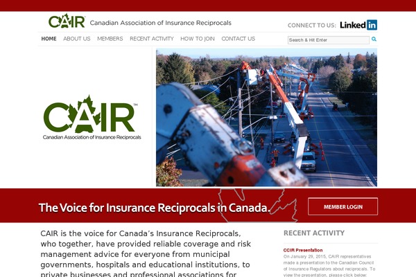 cair-insurance.com site used Cair