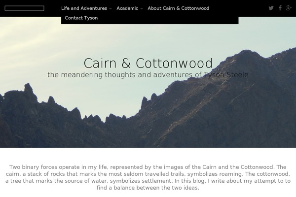 cairnandcottonwood.com site used Altitude
